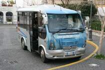 Ein Mercedes Vario 815 in Anacapri; 27.01.2008