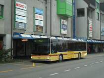 STI Thun - Nr. 124/BE 700'124 - MAN am 11. November 2011 in Thun, Postbr�cke