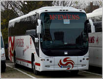 Sch�ner Volvo B12M stand auch am 12.11.2011 in Oostende.