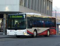 RVBW - MAN Bus Nr.92  AG 19402 bei der Haltestelle Schlossbergplatz in Baden am 29.12.2007