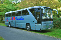 MB Reisebus der  A. & M. Touristik  aus Belgien in Heimbach - 24.09.2011