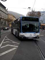 Mercedes Benz Citaro C1 in Heidelberg am 18.11.11 auf der Linie 32 