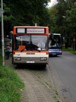 Mercedes Benz O405 des Verkehrsmuseums Frankfurt am Main am 11.09.11 in Schwanheim 
