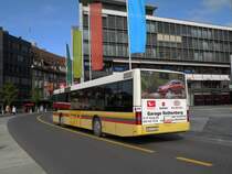 MAN Bus mit der Betriebsnummer 96 auf der Linie 3 am Bahnhof in Thun. Die Aufnahme stammt vom 12.10.2011.