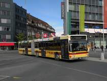 MAN Bus mit der Betriebsnummer 71 auf der Linie 2 am Bahnhof in Thun. Die Aufnahme stammt vom 12.10.2011.