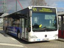 Mercedes Citaro II  Maier  Stadtverkehr Villingen-Schwenningen, 18.11.2011 Villingen Bf