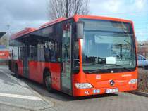 Mercedes Citaro II LE �  S�dbadenbus  FR-JS 327, 18.11.2011 Villingen Bf