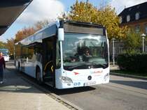 Einer der ersten neuen Citaro in Kundenhand, bei der Fa. D�uble, in Herrenberg am ZOB.