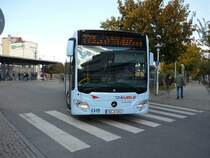 Der neue Citaro O 530 III , der Fa. D�uble aus Deckenpfronn, am ZOB in Herrenberg