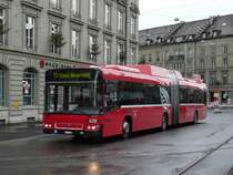 Bern Mobil - Erdgas Volvo 7700 Gelenkbus Nr.829 BE 612829 unterwegs zum Bahnhof Bern eingeteilt auf der Linie 17 nach K�niz Weiermatt am 09.12.2007