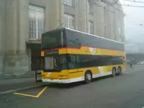 Casutt, Gossau - SG 268'054 - Neoplan am 23. November 2011 beim Bahnhof St. Gallen