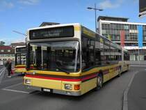 MAN Bus mit der Betriebsnummer 71 auf der Linie 2 am Bahnhof in Thun. Die Aufnahme stammt vom 12.10.2011.