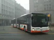 Regiobus, Gossau - Nr. 45/SG 283'883 - MAN am 23. November 2011 beim Bahnhof St. Gallen