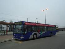 VZO Gr�ningen - Nr. 1/ZH 41'401 - Mercedes Citaro am 24. November 2011 beim Bahnhof Wetzikon
