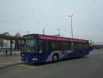 VZO Gr�ningen - Nr. 1/ZH 41'401 - Mercedes Citaro am 24. November 2011 beim Bahnhof Wetzikon