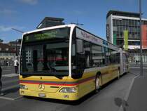 Mercedes Citaro mit der Betriebsnummer 108 auf der Linie 5 am Bahnhof Thun. Die Aufnahme stammt vom 12.10.2011.
