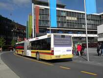 MAN Bus mit der Betriebsnummer 88 auf der Linie 1 am Bahnhof in Thun. Die Aufnahme stammt vom 12.10.2011.