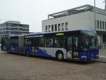 VZO Gr�ningen - Nr. 28/ZH 584'628 - Mercedes Citaro am 24. November 2011 beim Bahnhof Wetzikon