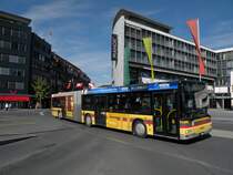 MAN Bus mit der Betriebsnummer 105 auf der Linie 21 am Bahnhof in Thun. Die Aufnahme stammt vom 12.10.2011.