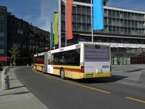 MAN Bus mit der Betriebsnummer 88 auf der Linie 1 am Bahnhof in Thun. Die Aufnahme stammt vom 12.10.2011.