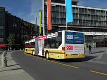 Mercedes Citaro mit der Betriebsnummer 108 auf der Linie 2 am Bahnhof Thun. Die Aufnahme stammt vom 12.10.2011.