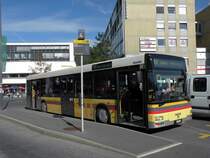 MAN Bus mit der Betriebsnummer 97 auf der Linie 55 am Bahnhof in Thun. Die Aufnahme stammt vom 12.10.2011.