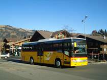 K�bli, Gstaad - BE 330'862 - Setra am 25. November 2011 beim Bahnhof Gstaad