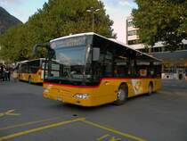Mercedes Citaro der Post fhrt zum Bahnhof Interlaken west. Die Aufnahme stammt vom 13.10.2011.