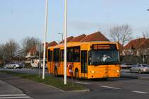 Hier ein Linie 69 am  Gladsaxe Trafik plads  28/11/2011