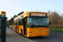 Hier ein Volvo BL10e59, Am Gladsaxe.