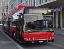 Volvo CNG-Ab (Gasbus)in Bern Wankdorf.
