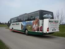 Ein DB-Tourismo mit Ski-Kiste in Nagol-Vollmaringen.