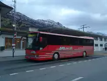 AFA Adelboden - Nr. 22/BE 26'708 - Setra (ex Nr. 8) am 4. Dezember 2011 beim Bahnhof Frutigen