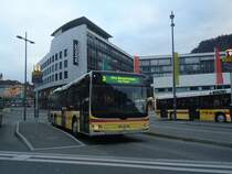 STI Thun - Nr. 139/BE 801'139 - MAN am 11. Dezember 2011 beim Bahnhof Thun