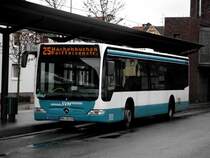 Mercedes Benz Citaro C1 Facelift des Stadtverkehr Maintal am 12.12.11 in Frankfurt Enkheim 