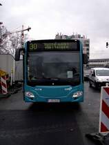 Die neue Citaro Generation in Frankfurt am Main wird von der VGF eingesetzt. Hier Wagen 423 in Frankfurt am Main 