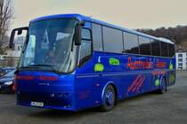 Bova Magiq am 15.12.2011 auf dem Aachener Bendplatz, dem Busparkplatz fr die Besucher des Aachener Weihnachtsmarkts.