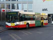 RVBW - SCANIA-Hess  Nr.72 AG 16503 bei der Haltestelle Schlossbergplatz in Baden am 29.12.2007