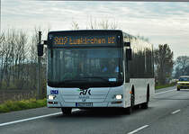 MAN Lion`s City der RVK bei Euskirchen - 22.11.2011