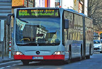 MB Citaro O 530 G der SWB in Bonn-Beuel - 25.11.2011