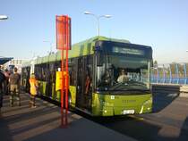 Tedom C18 G, Testbus 03.10.2011 Bratislava Apollobrcke, Linie 88