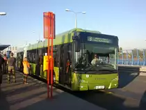 Tedom C18 G, Testbus 03.10.2011 Bratislava Apollobr�cke, Linie 88