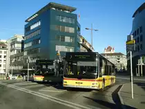 STI Thun - Nr. 138/BE 801'138 - MAN am 26. Dezember 2011 beim Bahnhof Thun