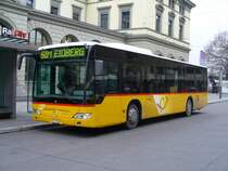 POST - Mercedes Citaro Postauto ZH 21005 Eingeteilt auf der Linie 681 nach EIDBERG  am 01.01.2008