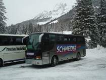 Schneider, Kirchberg - BE 3622 - Setra am 7. Januar 2012 in Adelboden, Unter dem Birg
