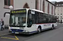 Mercedes Citaro der SWEG auf der Linie 55 am Claraplatz. Die Aufnahme stammt vom 13.08.2011.