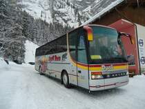 Dysli, Bern - Nr. 22/BE 107'820 - Setra am 7. Januar 2012 in Adelboden, Unter dem Birg