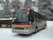 Dysli, Bern - Nr. 25/BE 147'160 - Setra am 7. Januar 2012 in Adelboden, Unter dem Birg