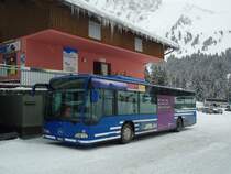 AFA Adelboden - Nr. 93/BE 26'705 - Mercedes (ex Nr. 5) am 7. Januar 2012 in Adelboden, Unter dem Birg