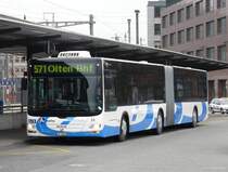 Olten - MAN Gelnkbus Nr.51 SO 78623 beim Busbahnhof in Olten am 15.02.2008
